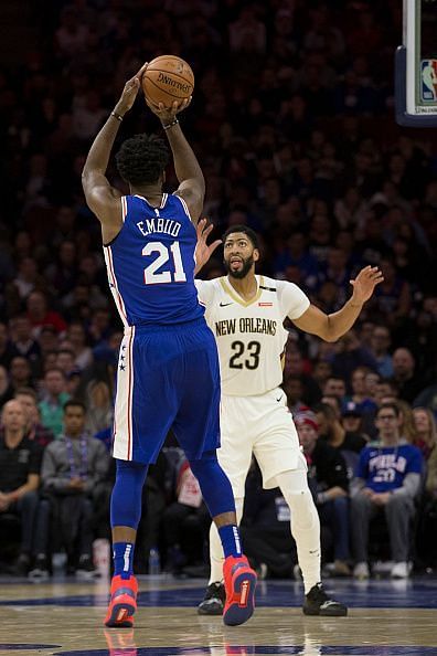 Joel Embiid is in really good form